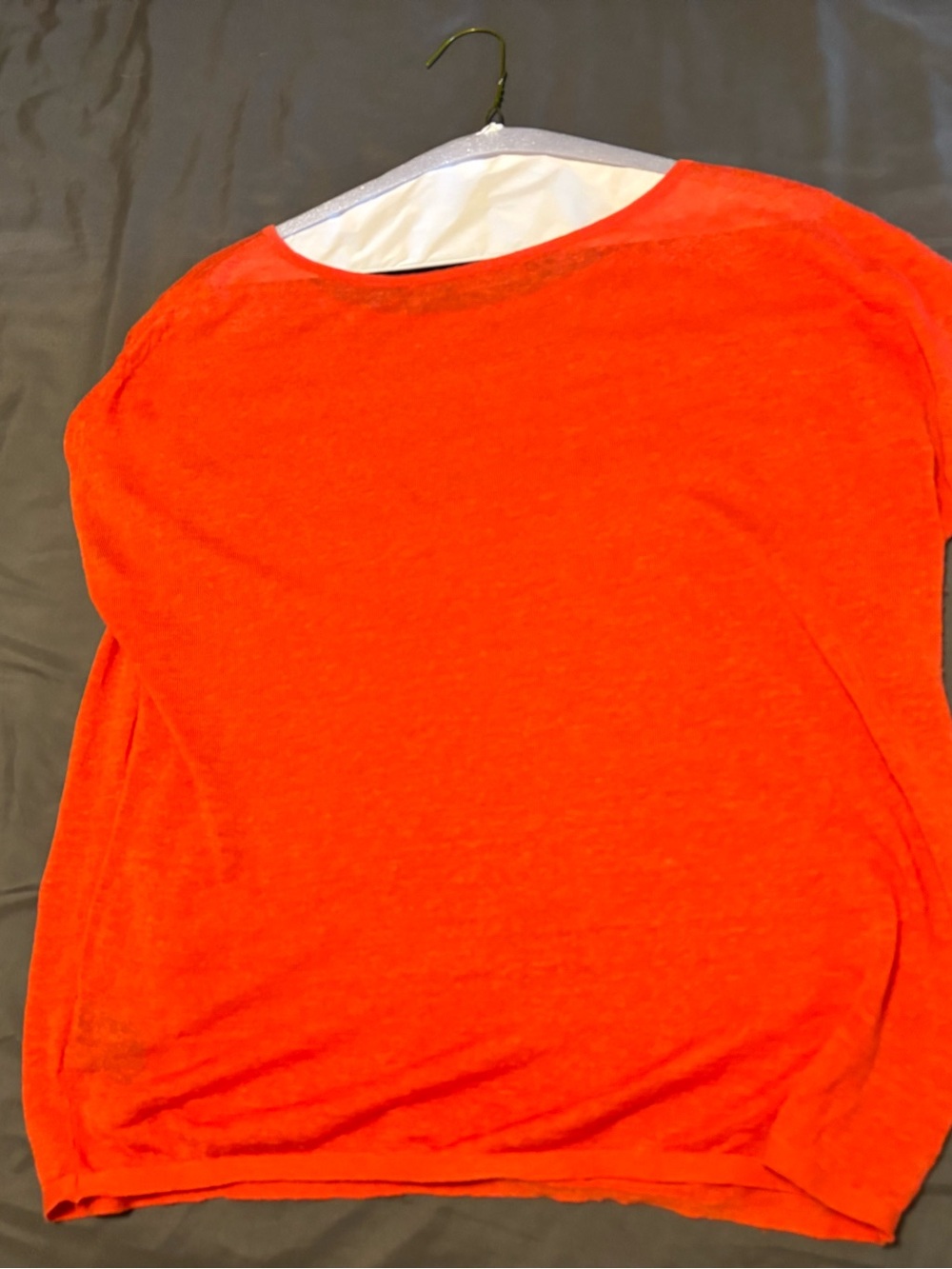 NIC+ZOE Coral-Red Knit Top